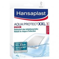 HANSAPLAST med Aqua Protect XXL Pflaster 8x10 cm 5 St