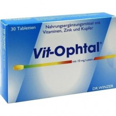 VIT OPHTAL mit 10 mg Lutein Tabletten 30 St