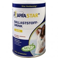 VIVASTAR Ballaststoff Getränkepulver Vanille 600 g