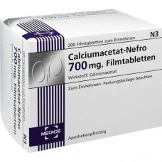 CALCIUMACETAT NEFRO 700 mg Filmtabletten 200 St