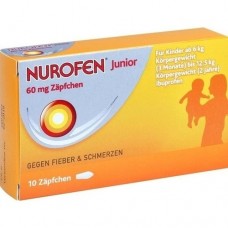 NUROFEN Junior 60 mg Zäpfchen 10 St