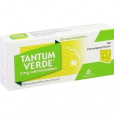 TANTUM VERDE 3 mg Lutschtabl.m.Zitronengeschmack 20 St